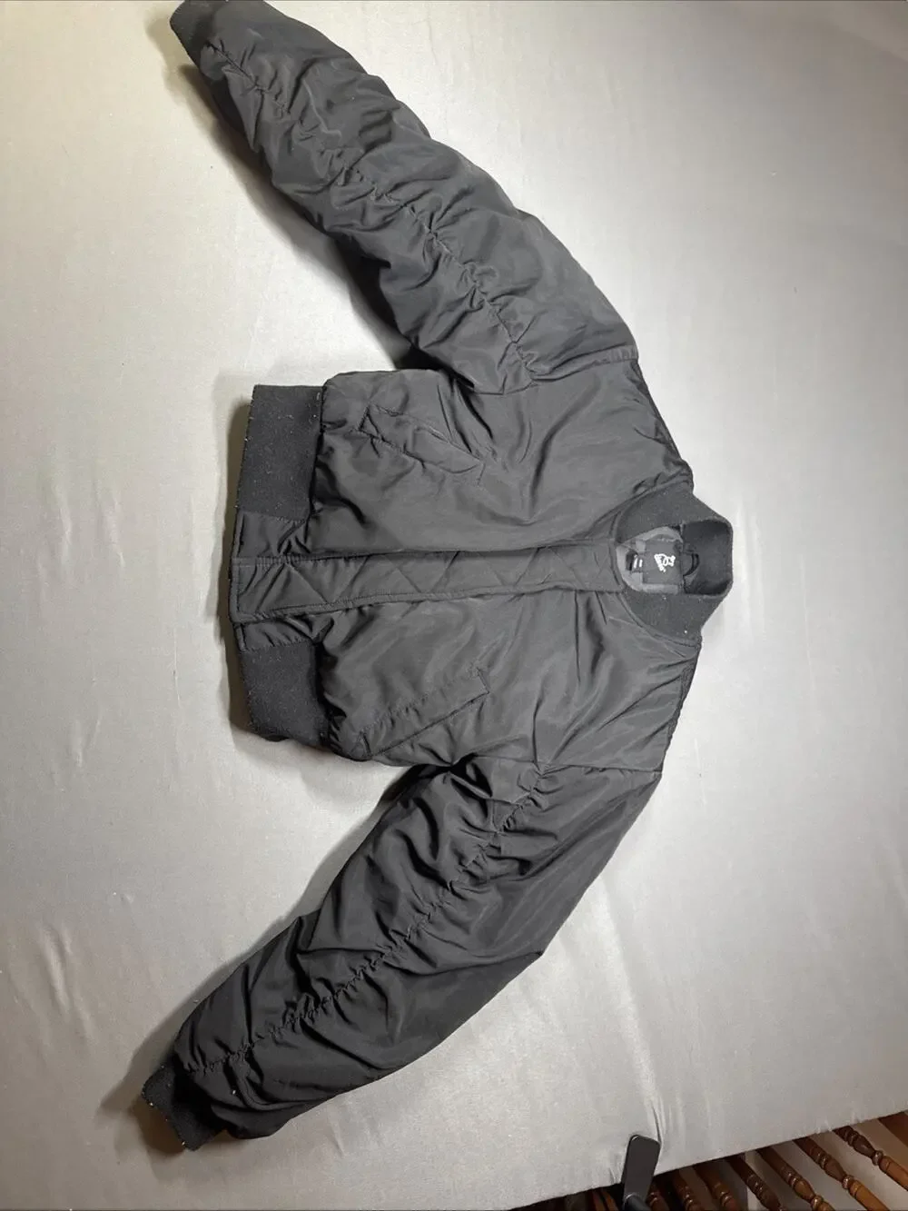 Art Class Bombers Jacket Boys Size M (8) Black
